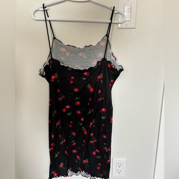 Cherry Minidress plus size - Picture 2 of 3